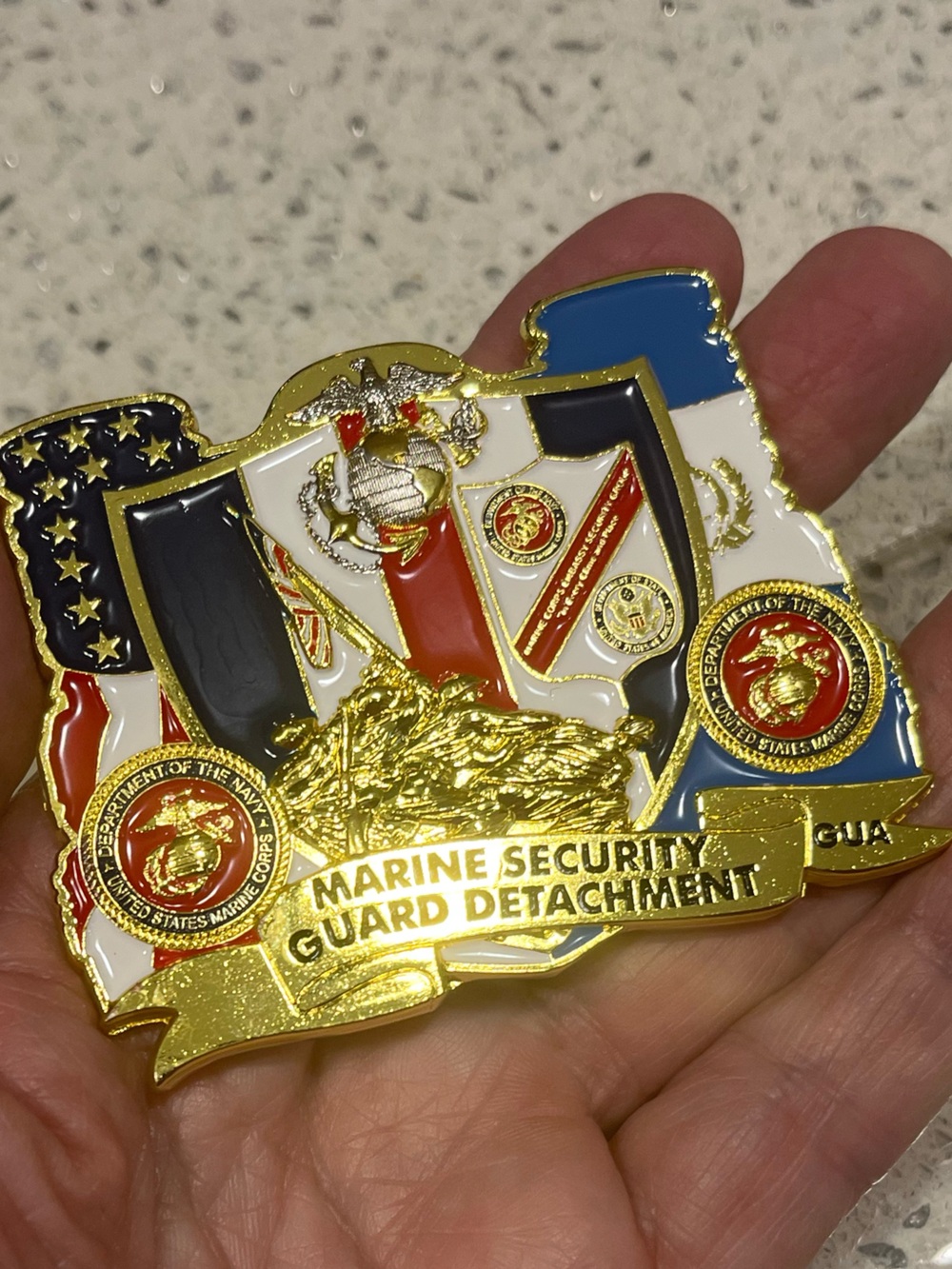 Embassy Challenge Coin Collection-Romania, Poland, Guatemala, Italy, Etc - Picture 9 of 16